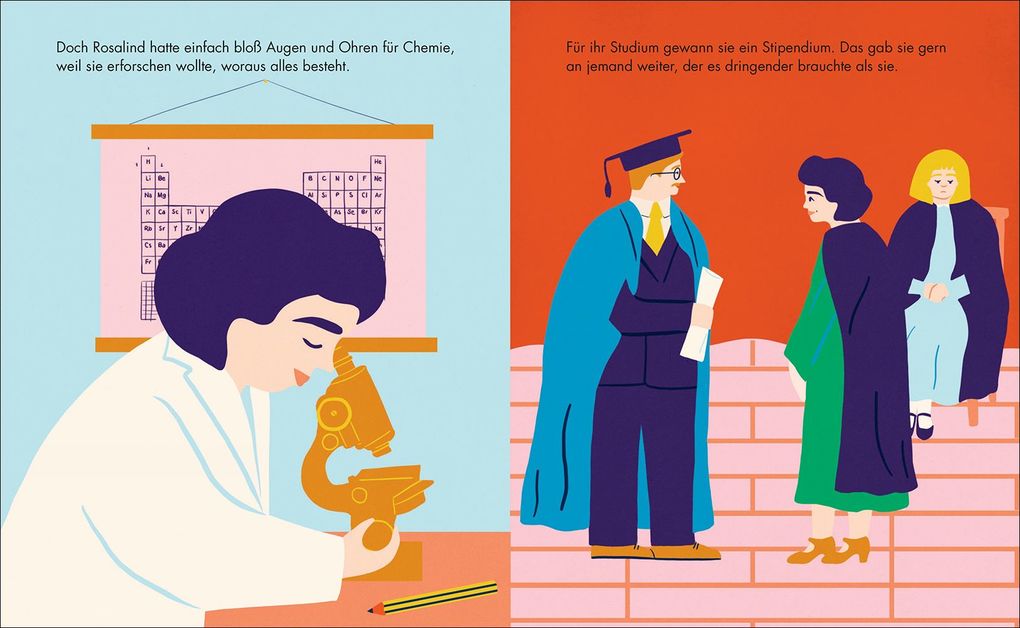 Weitere Ansicht: Rosalind Franklin - Little People, BIG DREAMS (Deutsche Ausgabe) | María Isabel Sánchez Vegara