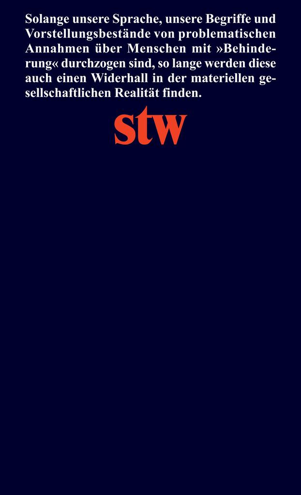 Weitere Ansicht: 'Behinderung' und Gesellschaft | Regina Schidel