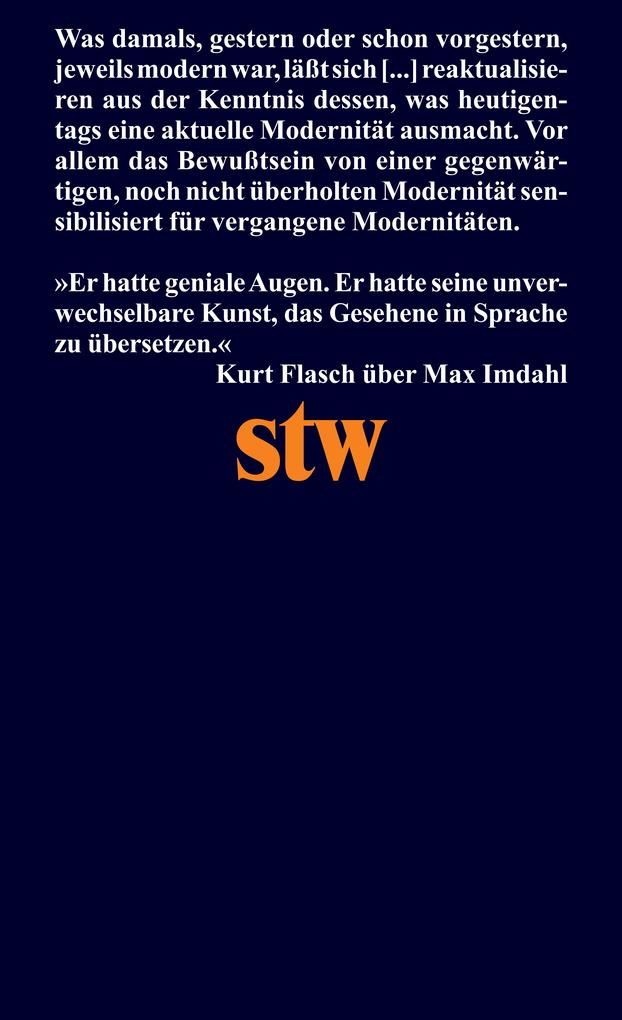 Weitere Ansicht: Kunst als Ereignis | Max Imdahl