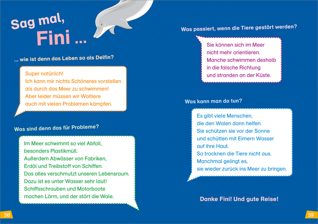 Weitere Ansicht: WAS IST WAS Erstes Lesen Doppelband 4. Wale und Delfine/Haie | Christina Braun