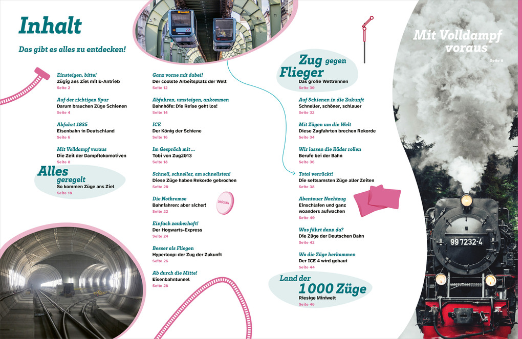 Weitere Ansicht: WAS IST WAS Züge. Einsteigen, bitte! | Christian Holst