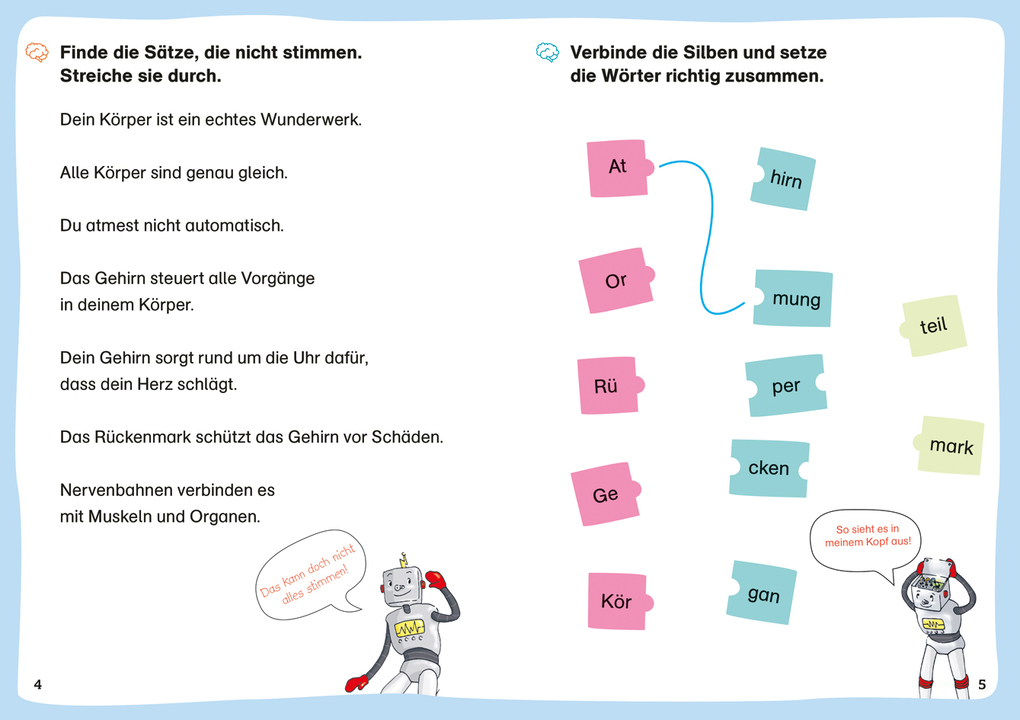 Weitere Ansicht: WAS IST WAS Erstes Lesen. Leserätsel Unser Körper | Christina Braun