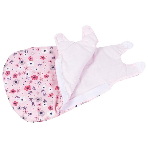 Weitere Ansicht: Puppenschlafsack Blütentraum