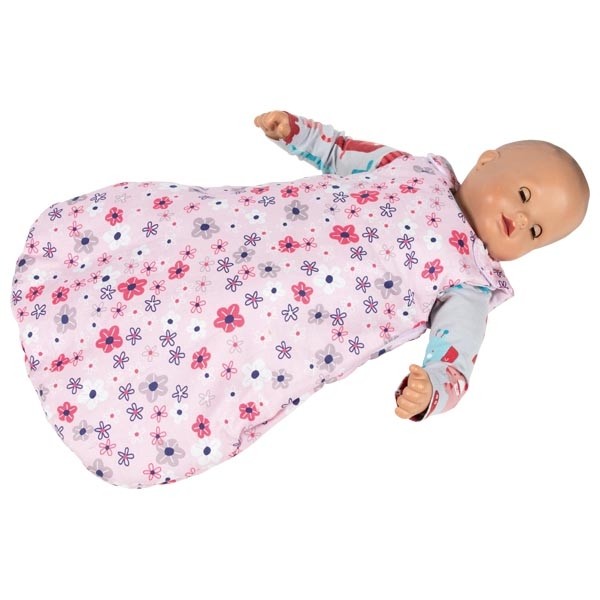 Weitere Ansicht: Puppenschlafsack Blütentraum