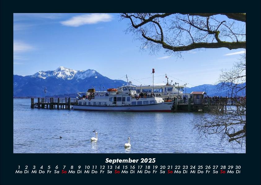 Weitere Ansicht: Boote und Segelschiffe 2025 Fotokalender DIN A4 | Tobias Becker