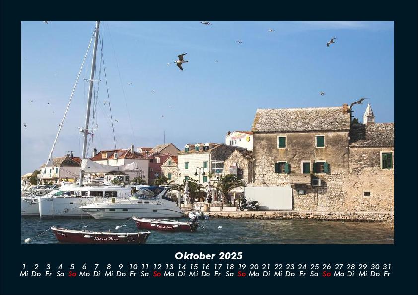 Weitere Ansicht: Boote und Segelschiffe 2025 Fotokalender DIN A4 | Tobias Becker