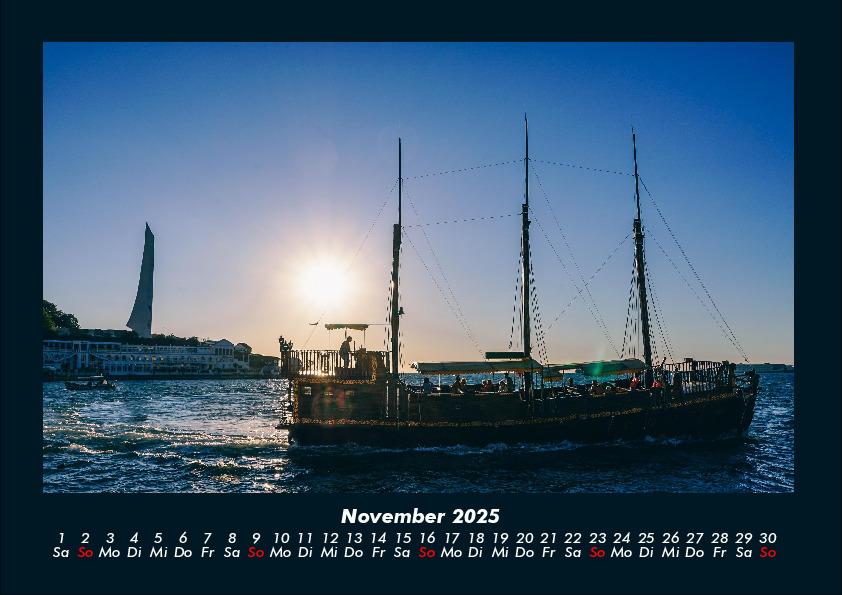 Weitere Ansicht: Boote und Segelschiffe 2025 Fotokalender DIN A4 | Tobias Becker