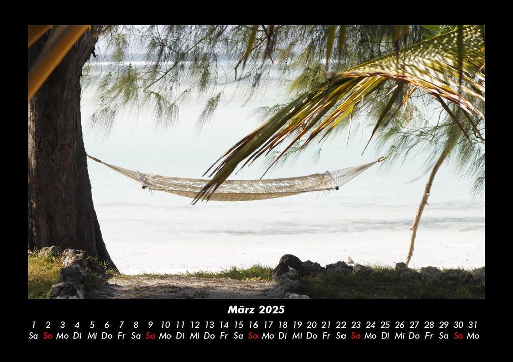 Weitere Ansicht: Urlaubsgefühle 2025 Fotokalender DIN A3 | Tobias Becker