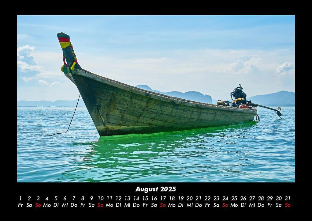 Weitere Ansicht: Urlaubsgefühle 2025 Fotokalender DIN A3 | Tobias Becker