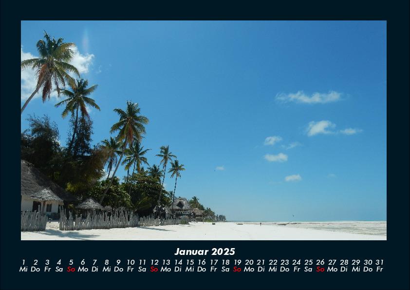 Weitere Ansicht: Palmentraum 2025 Fotokalender DIN A4 | Tobias Becker