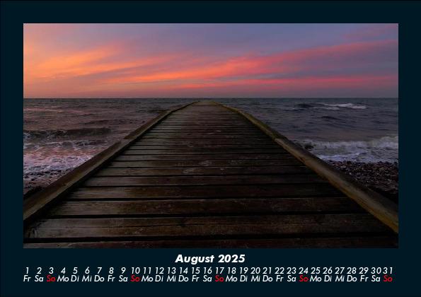 Weitere Ansicht: Sonnenuntergang 2025 Fotokalender DIN A5 | Tobias Becker