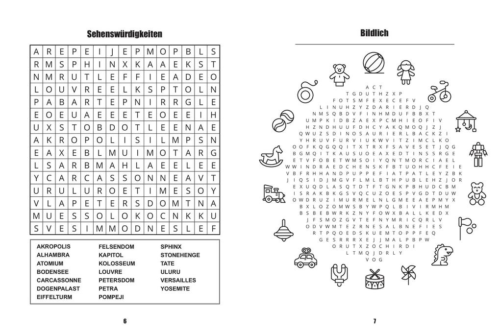 Weitere Ansicht: Wortsuchrätsel