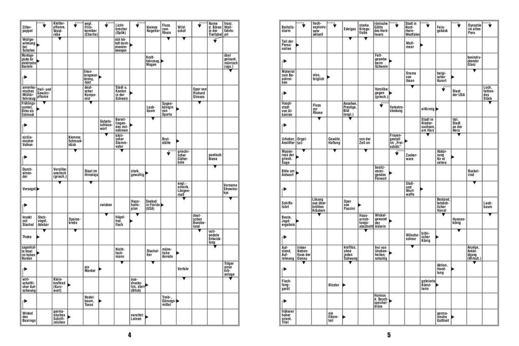 Weitere Ansicht: Großdruck-Kreuzworträtsel