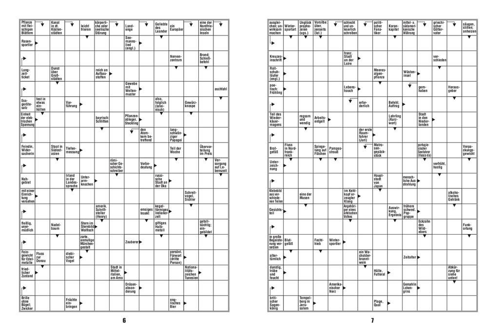 Weitere Ansicht: Großdruck-Kreuzworträtsel