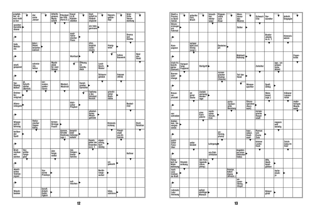 Weitere Ansicht: Großdruck-Kreuzworträtsel