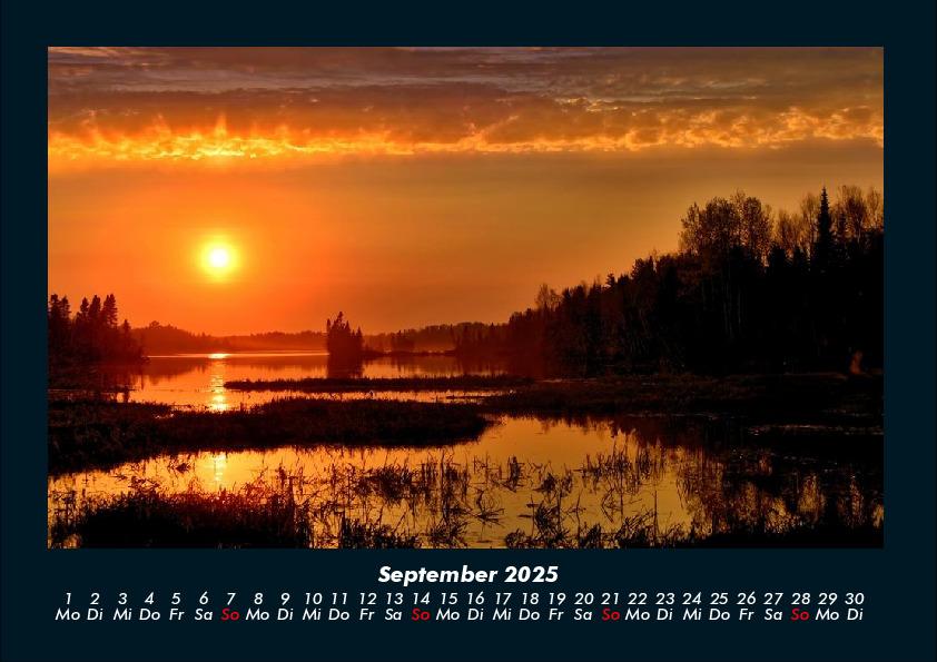 Weitere Ansicht: Sonnenuntergänge 2025 Fotokalender DIN A4 | Tobias Becker