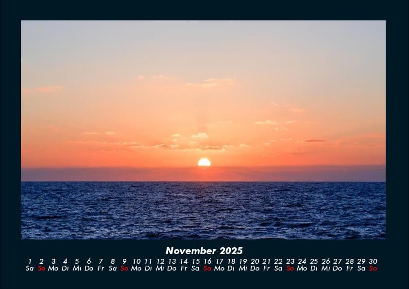 Weitere Ansicht: Sonnenuntergänge 2025 Fotokalender DIN A4 | Tobias Becker