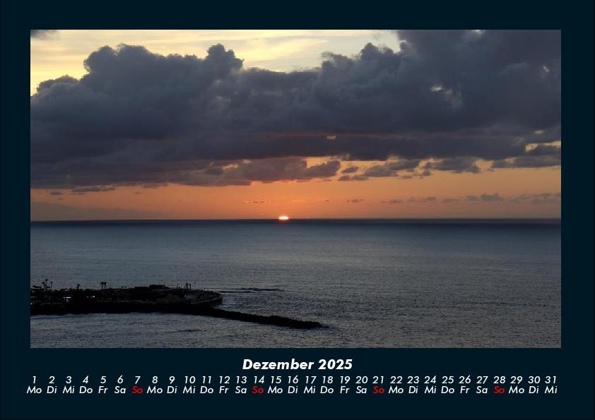 Weitere Ansicht: Sonnenuntergänge 2025 Fotokalender DIN A4 | Tobias Becker