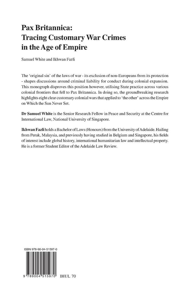 Weitere Ansicht: Pax Britannica | Samuel C. Duckett White