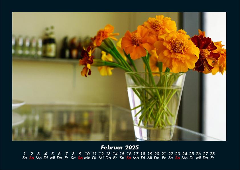 Weitere Ansicht: Blumenzauber 2025 Fotokalender DIN A4 | Tobias Becker