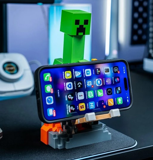 Weitere Ansicht: Cable Guy - Minecraft Creeper R.E.S.T, Ständer/Ladestation für Controller und Smartphones