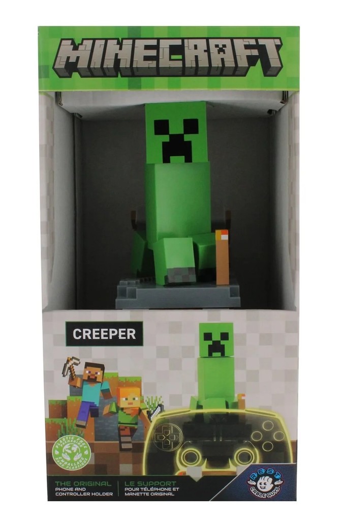 Weitere Ansicht: Cable Guy - Minecraft Creeper R.E.S.T, Ständer/Ladestation für Controller und Smartphones