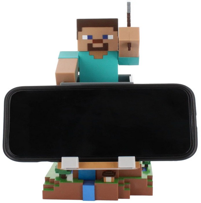 Weitere Ansicht: Cable Guy - Minecraft Steve R.E.S.T, Ständer/Ladestation für Controller und Smartphones