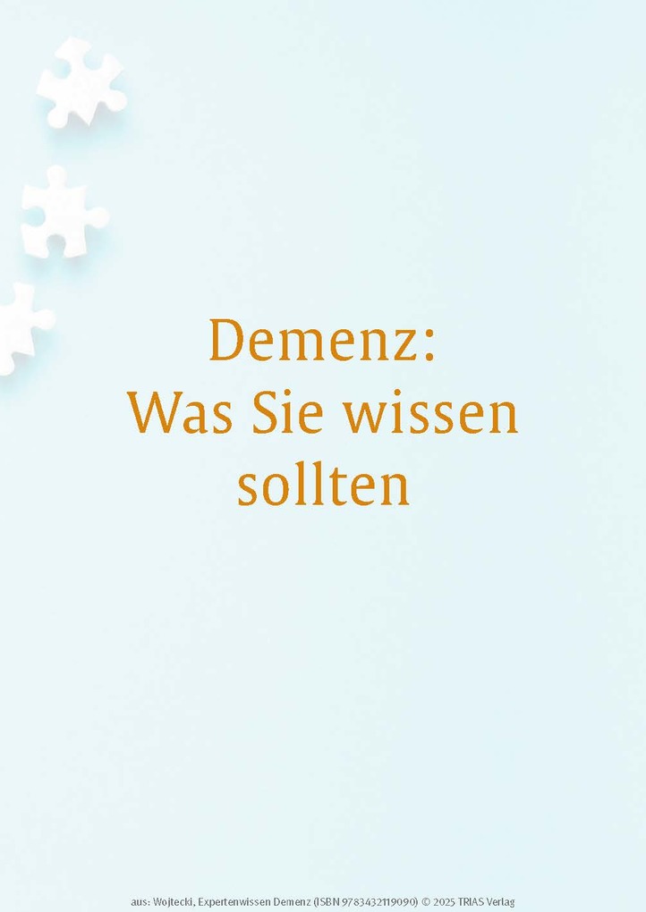 Weitere Ansicht: Expertenwissen: Demenz | Lars Wojtecki, Celine Cont-Richter