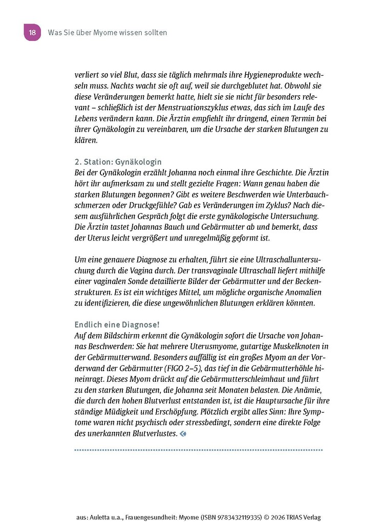 Weitere Ansicht: Frauengesundheit: Myome | Valentina Auletta, Mandy Geppert-große Holthaus
