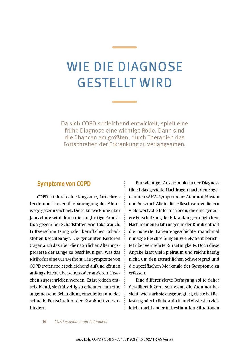 Weitere Ansicht: Expertenwissen: COPD | Benjamin Löh