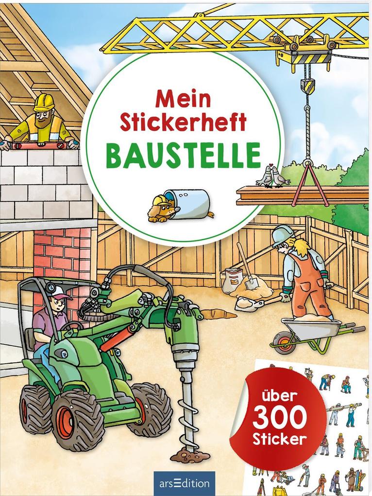 Produktbild: Mein Stickerheft Baustelle