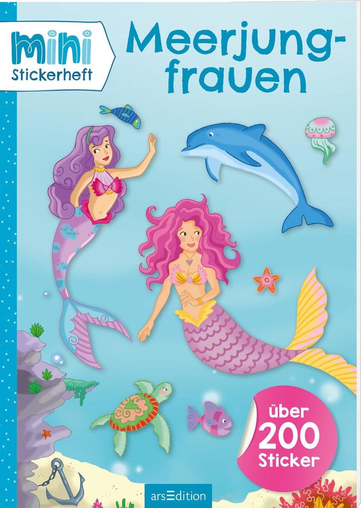 Produktbild: MINI-Stickerheft - Meerjungfrauen