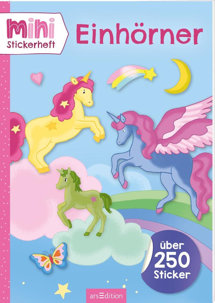 Produktbild: MINI-Stickerheft - Einhörner