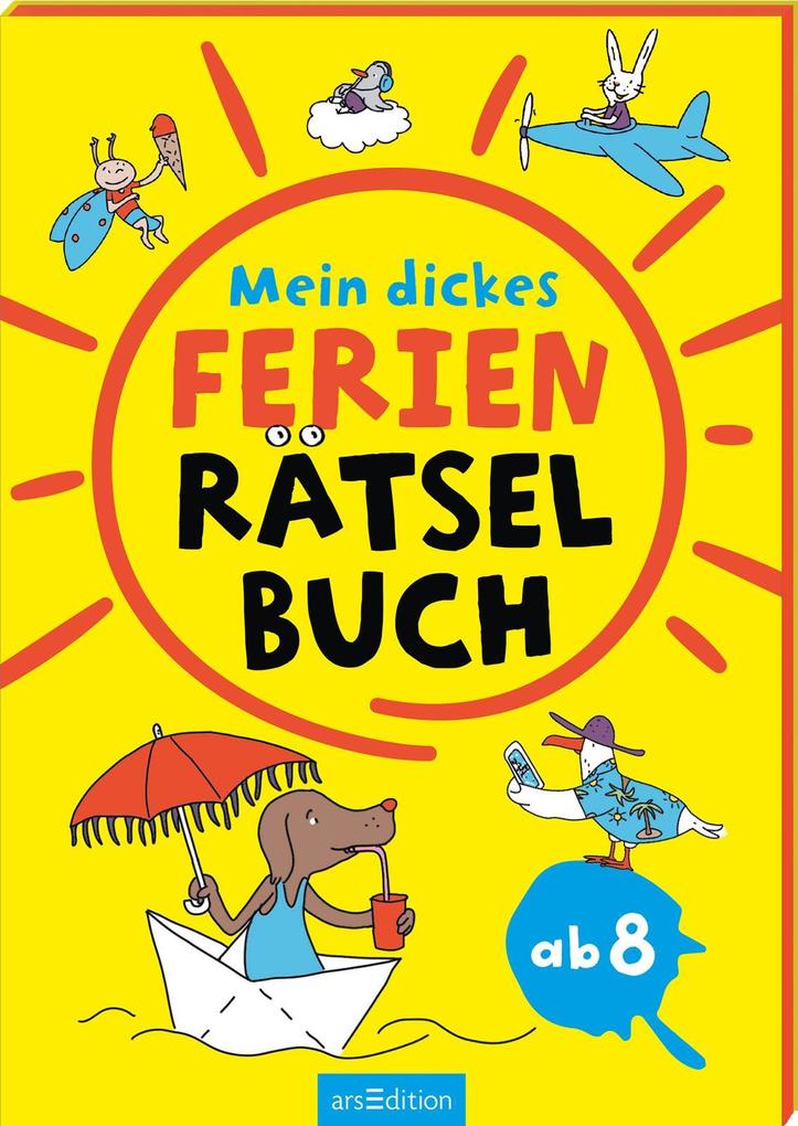 Produktbild: Mein dickes Ferien-Rätselbuch | Philip Kiefer