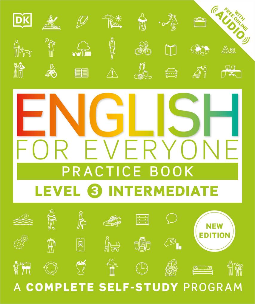 Produktbild: English for Everyone Practice Book Level 3 Intermediate | Dk