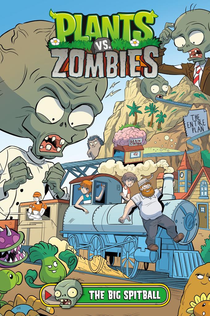 Produktbild: Plants vs. Zombies Volume 24: The Big Spitball | Paul Tobin