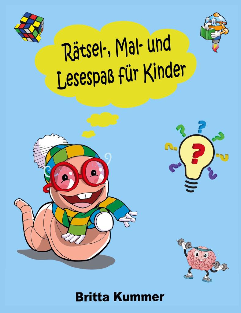 Produktbild: Rätsel-, Mal- und Lesespaß für Kinder | Britta Kummer