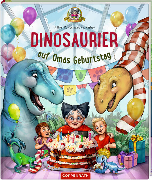 Produktbild: Dinosaurier auf Omas Geburtstag (Bd. 5) | Dominik Hochwald, Jörg Ihle