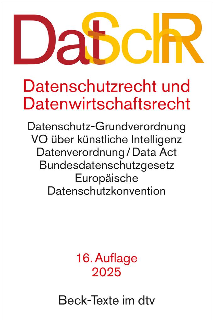 Produktbild: Datenschutzrecht und Datenwirtschaftsrecht | Marcus Helfrich