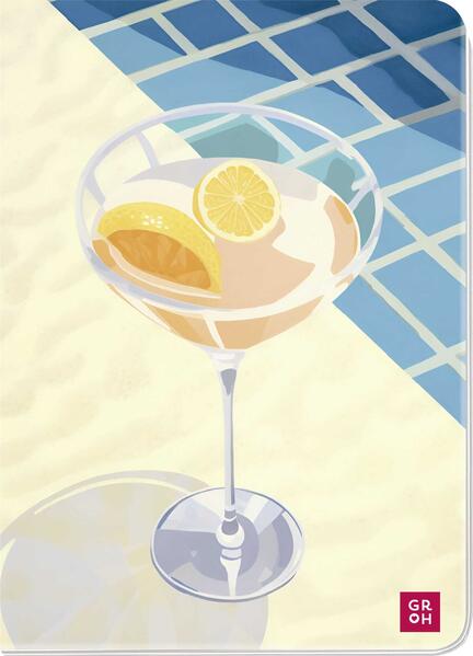 Produktbild: Notizheft Sonne Cocktail