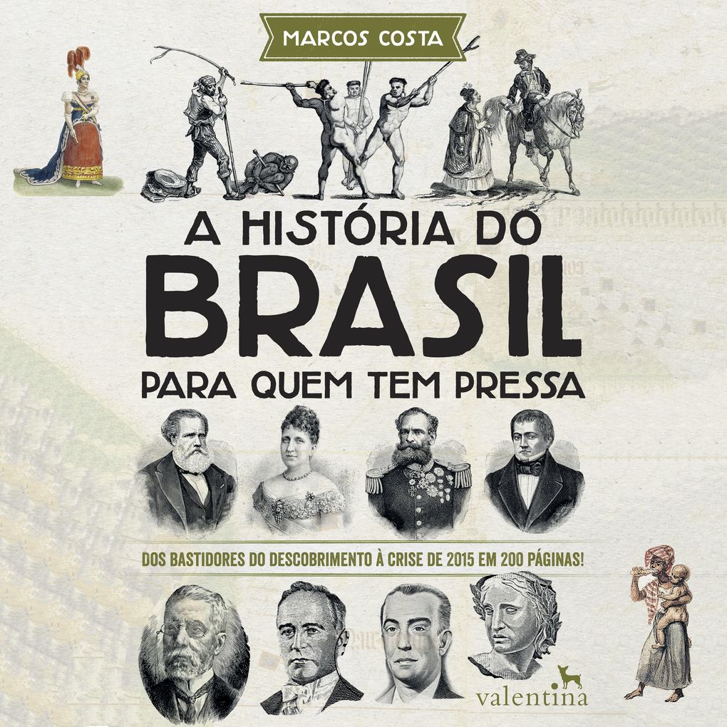 Produktbild: A história do Brasil para quem tem pressa | Marcos Costa
