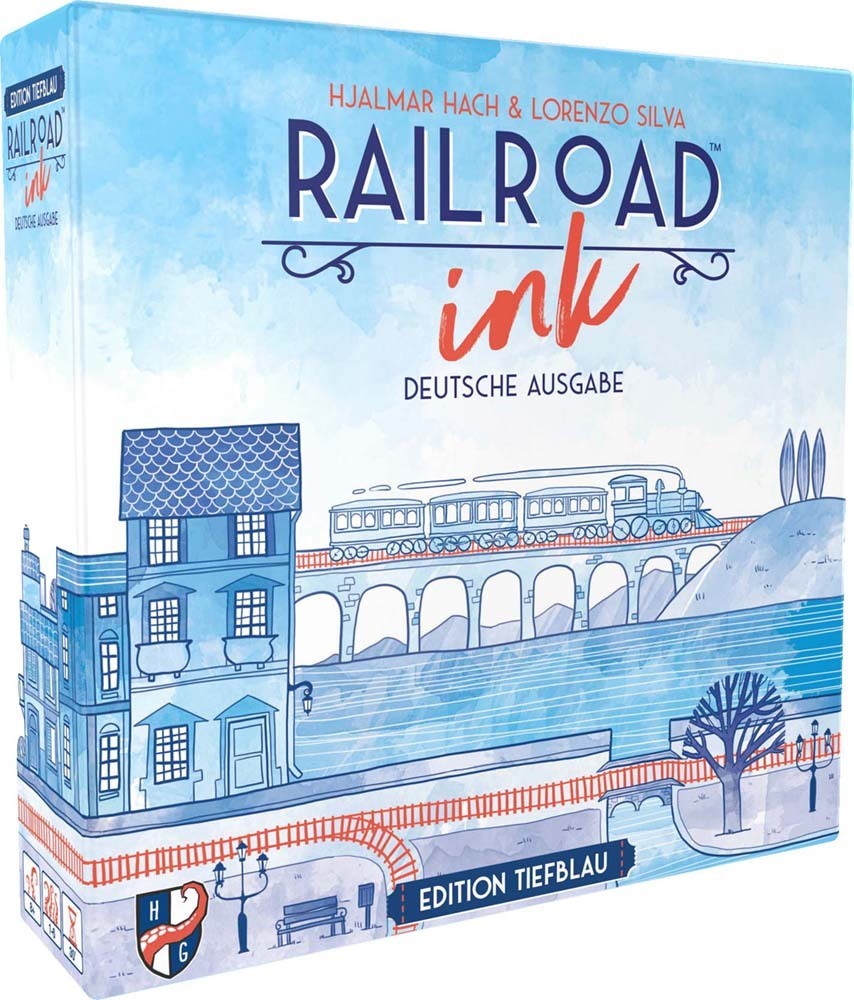 Produktbild: Railroad Ink: Edition Tiefblau | Lorenzo Silva, Hjalmar Hach