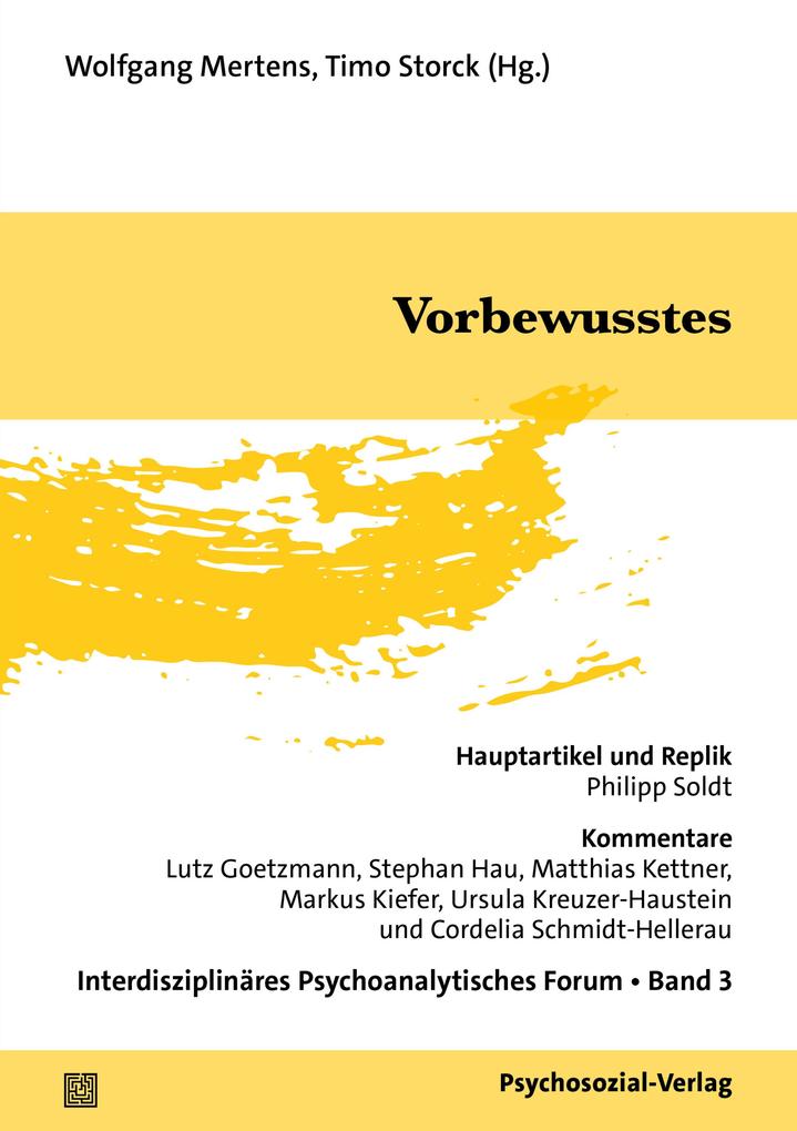 Produktbild: Vorbewusstes