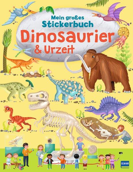 Produktbild: Mein großes Stickerbuch Dinosaurier & Urzeit | Ilaria Barsotti