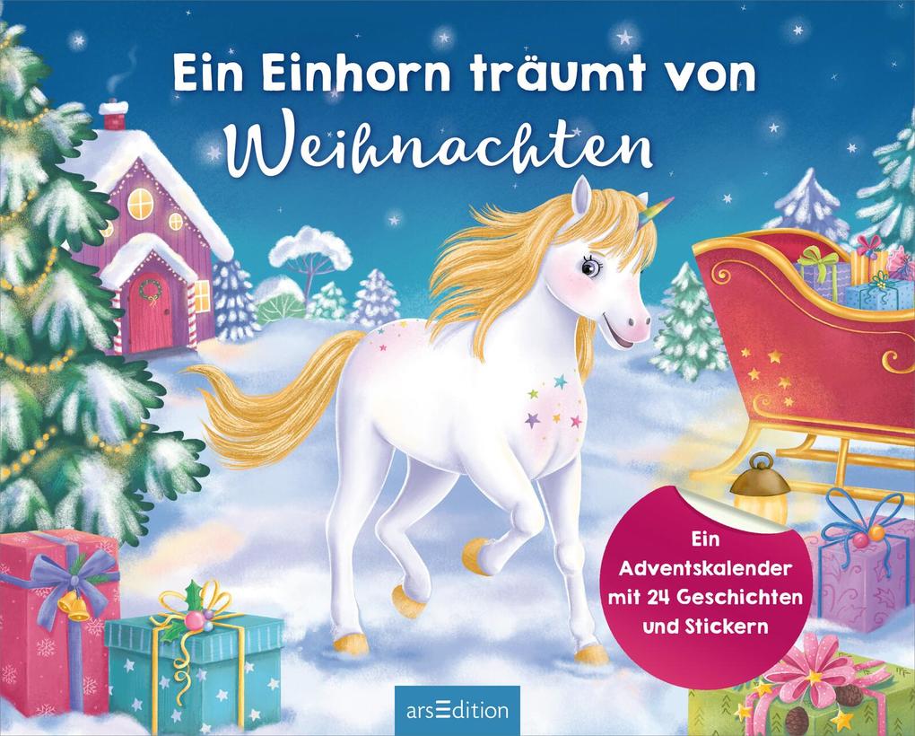 Weitere Ansicht: Ein Einhorn träumt von Weihnachten | Annett Stütze, Britta Vorbach