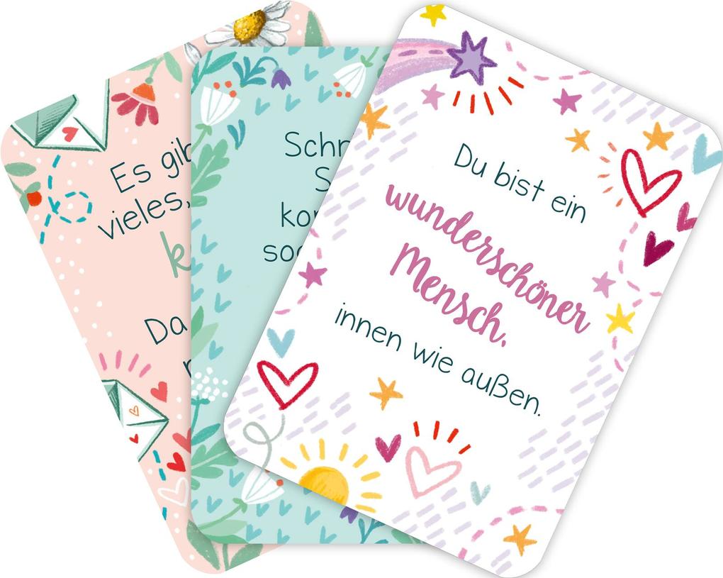 Weitere Ansicht: Du bist genau richtig! - 50 Karten für dich (PS: Du bist die Beste!) | Natalie Buchholz