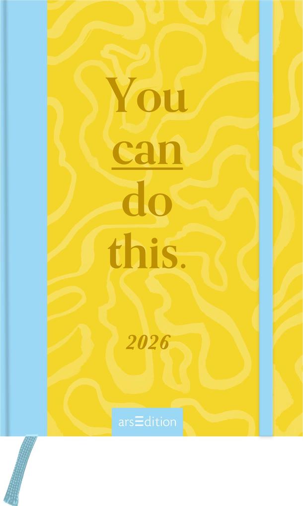 Weitere Ansicht: Buchkalender You can do this 2026