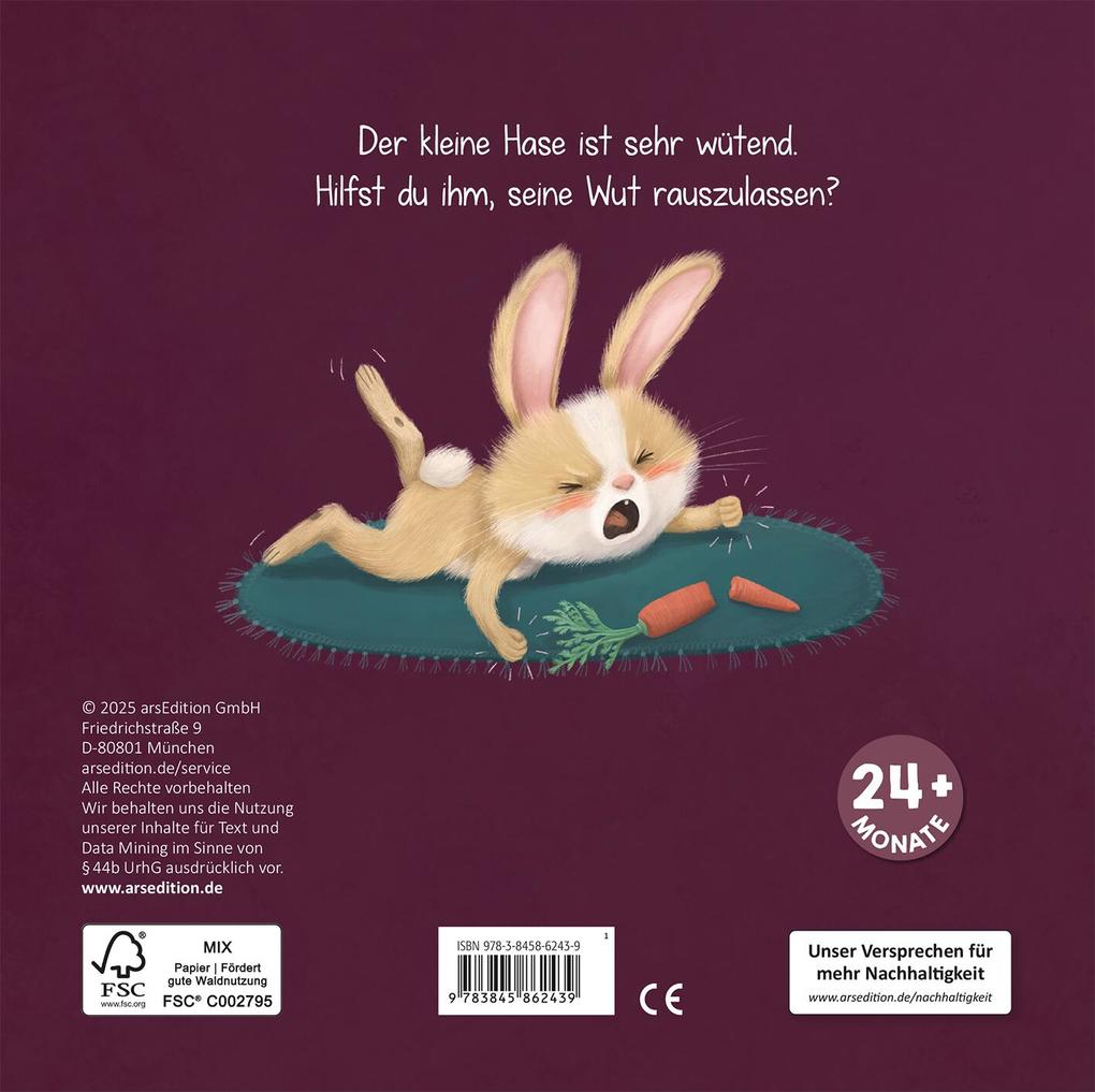 Weitere Ansicht: Kleiner Hase, große Wut! | Agi Ofner