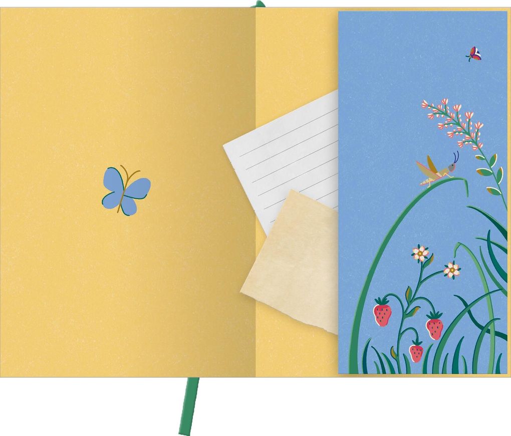 Weitere Ansicht: myNOTES Papeterie: Notizbuch A5 Cottage Style: Keep going keep growing