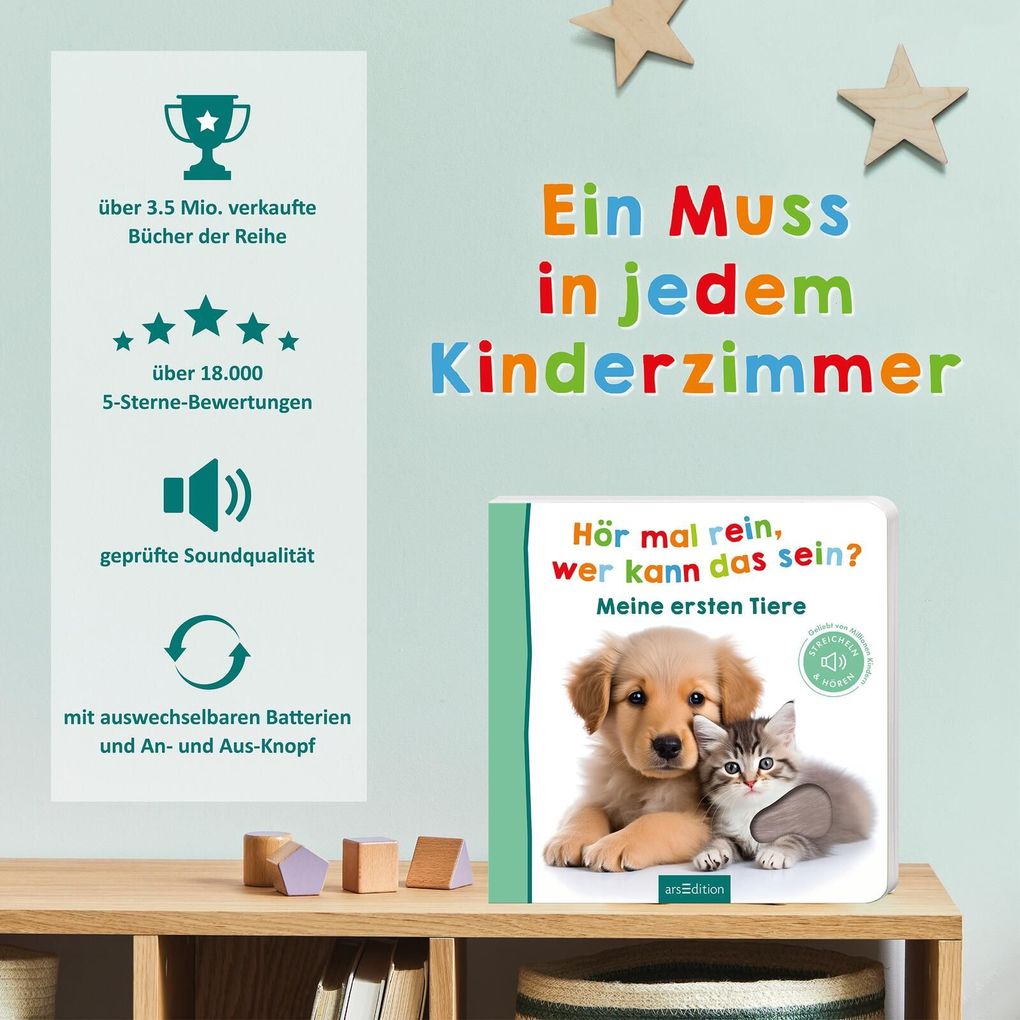 Weitere Ansicht: Hör mal rein, wer kann das sein? - Meine ersten Tiere